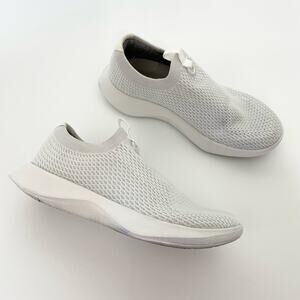Women's White Slip-On Sneakers